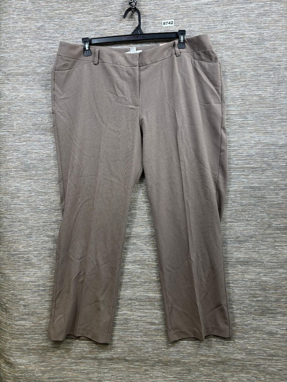 Chico's Magique Slim Leg Trouser Pant Womens Size 4 Short US 20 Cairo Color NEW